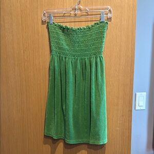 Iconic Juicy Couture Terry Green Mini Dress